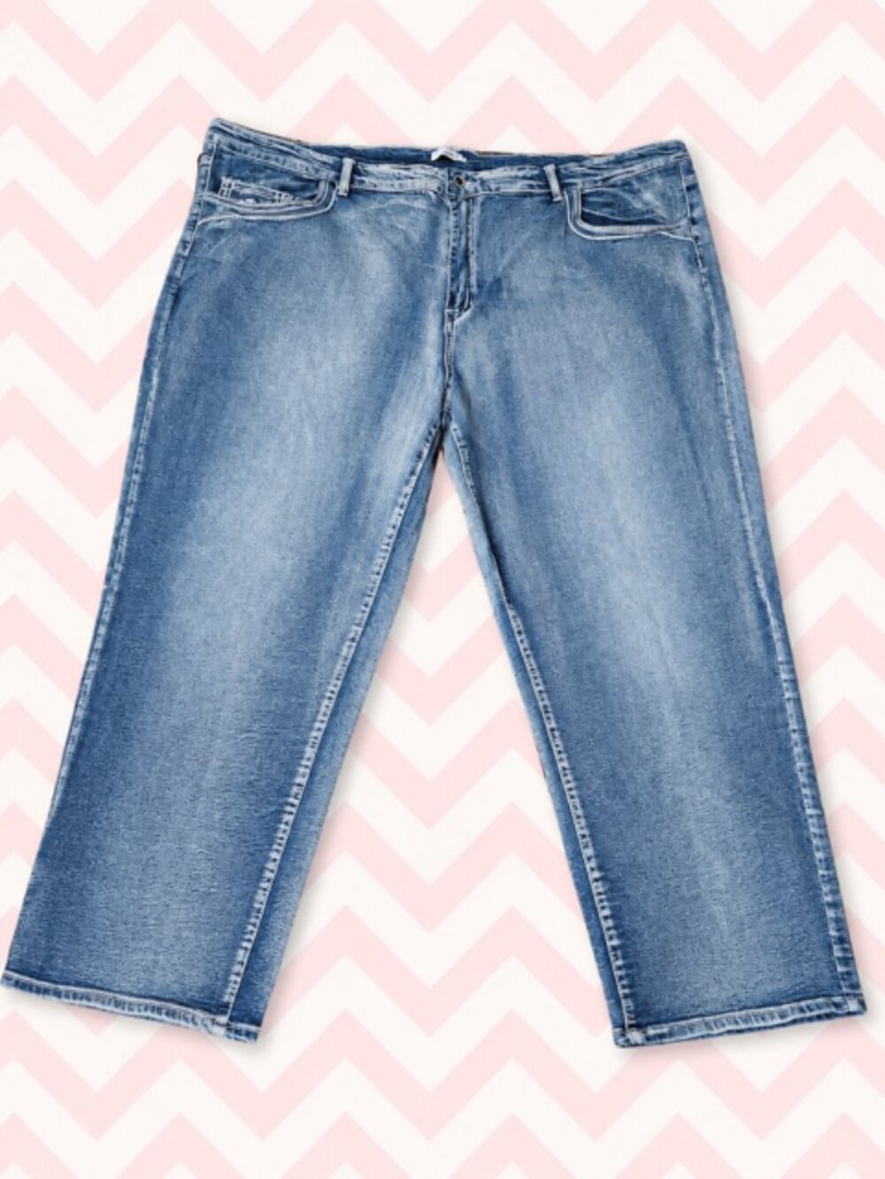 HME Jeans Embroirdered Back Pockets 5XL NWOT 48x29